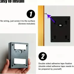 4PCS LED Solar Outdoor Wall Lights Waterproof Up and Down Lighting 2LED Outdoor Waterproof Fence Light Suitable for Yard Garage Porch Garden Decoration