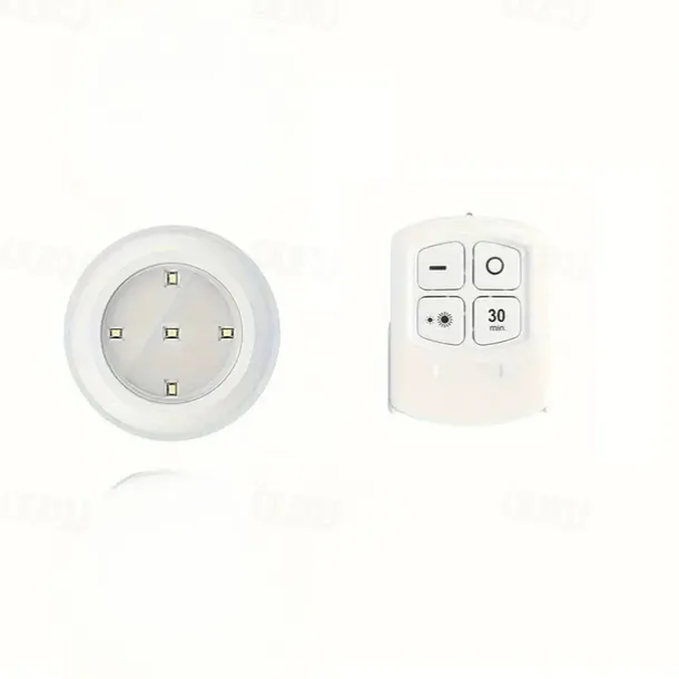 3pcs LED Touch Light Kit, LED Cabinet Light Wireless & Dimmable Warmwhite White for Bedrooms, Kitchens, Hallways