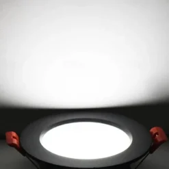 2Pcs LED Waterproof Downlight Dimmable Kitchen 220V Bathroom Toilet Eaves White Ceiling Lamp Spot Light