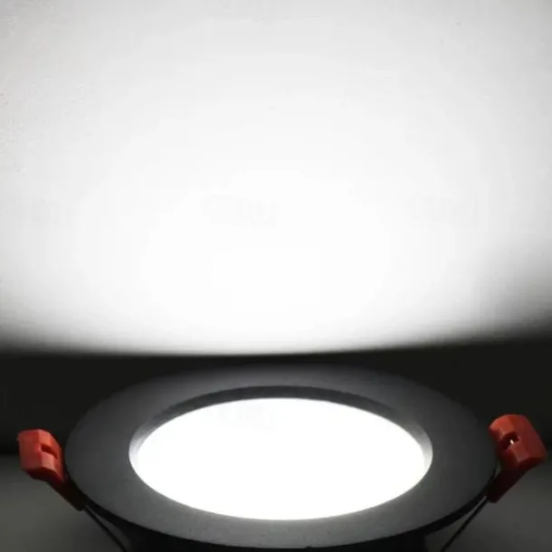 2Pcs LED Waterproof Downlight Dimmable Kitchen 220V Bathroom Toilet Eaves White Ceiling Lamp Spot Light