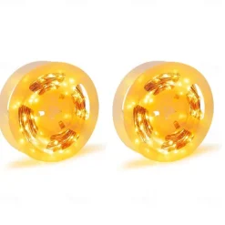 2pcs 20M LED String Lights, USB Fairy String Lights 400 LEDs Warm White, White, Blue Outdoor for Christmas Flexible Decoration