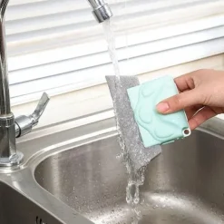 2Pcs Magic Door Window Groove Cleaning Brushes Slot Hand-held Door Gap Keyboard Kitchen Floor Gap Household Cleaning Tools