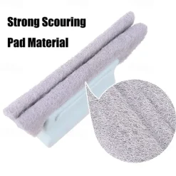 2Pcs Magic Door Window Groove Cleaning Brushes Slot Hand-held Door Gap Keyboard Kitchen Floor Gap Household Cleaning Tools