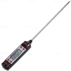 1pcs Meat Thermometer Digital BBQ Thermometer Electronic Cooking Food Thermometer Probe Water Milk Kitchen Oven Thermometer Tools