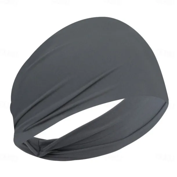 4PCS Men's Sports Headband Sweatband Sports Workout Track and Field Headband Elastic Moisture-wicking Unisex Headband Headband