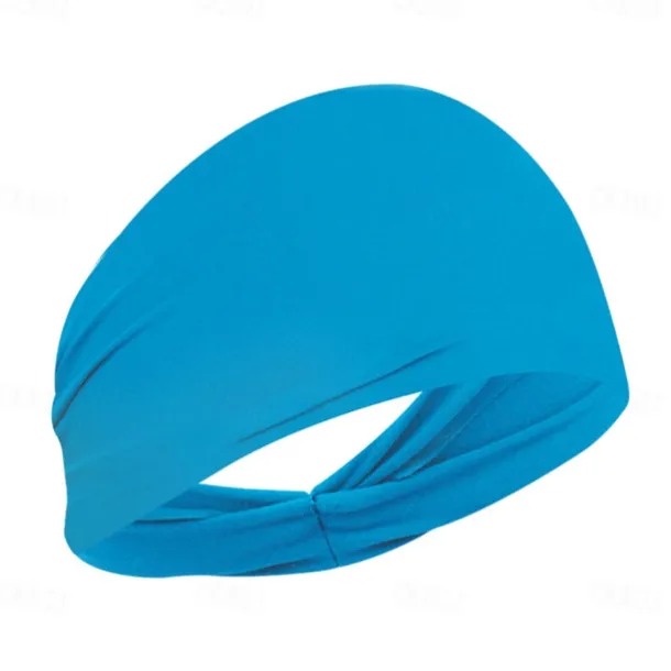 4PCS Men's Sports Headband Sweatband Sports Workout Track and Field Headband Elastic Moisture-wicking Unisex Headband Headband