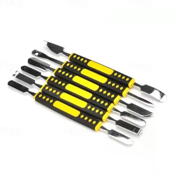 6pcs Metal Crowbar Set, Small Metal Spudgers, Opening Pry Tools, Disassembly Tools For Mobile Phones And Digital Home Appliances