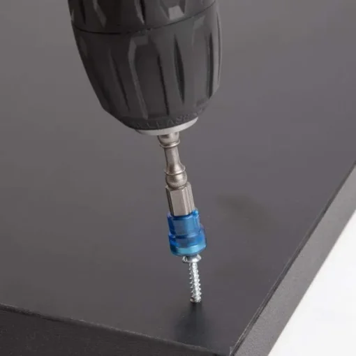 5PCS 65mm Anti-Slip Electric Magnetic Nut Driver Set 1/4 Inch Hex Shank S2 PH2 Magnetic Phillips Cross Screw Screwdriver Bits Set Electric Power Driver Bit Set Gift for Machinist