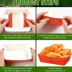 40Pcs Oktoberfest Party Supplies German Party Bavarian Flag 4 Corner Food Boxes Paper German Beer Festival Snack Trays Disposable Food Trays for Beer Festival Party Decorations Supplies Favors