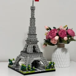 3585pcs Paris Eiffel Tower Building Blocks Set - Explore World Architecture with Educational Toys Perfect for Halloween Thanksgiving Christmas and Easter Gifts