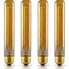 6pcs 4pcs Dimmable Retro Edison Light Bulb E27 220V 40W T185 Filament Incandescent Ampoule Bulbs Vintage Edison Lamp