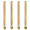 6pcs 4pcs Dimmable Vintage Edison Light Bulb Incandescent Bulb E27 T300 40W Chandelier Pendant Light 220-240V