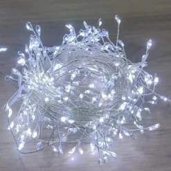 2pcs 1pcs Fairy Firecracker String Light 3m 100leds 6m 200leds Waterproof Copper Wire Light Cluster Starry String Lights for Bedroom Christmas Party