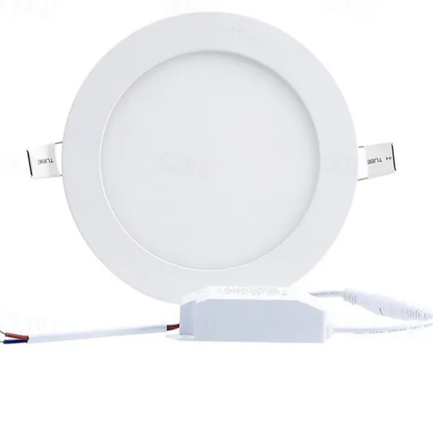 6pcs 4pcs LED Ultra thin Downlight lamp 6W led ceiling Recessed Grid Downlight Slim Round Panel light
