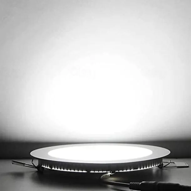 6pcs 4pcs LED Ultra thin Downlight lamp 6W led ceiling Recessed Grid Downlight Slim Round Panel light
