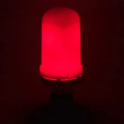 3pcs 2pcs 1pc LED Flame Lantern Decorations E27 4 Modes 96 LEDs Dynamic Flame Blue Light Creative Corn Bulb Flame Simulation Effect Night light for Halloween