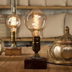 3pcs 2pcs 1pcs Retro Edison Bulb E27 220V 40W Light Bulb G80 Filament Vintage Ampoule Incandescent Spiral Lamp Home Decor