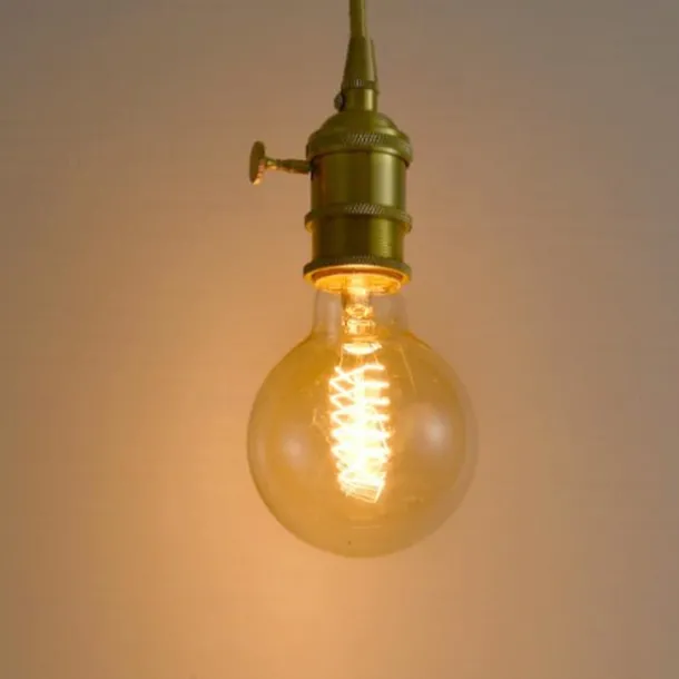 3pcs 2pcs 1pcs Retro Edison Bulb E27 220V 40W Light Bulb G80 Filament Vintage Ampoule Incandescent Spiral Lamp Home Decor