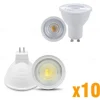 20pcs 10pcs 6W Spotlight Track LED Light Bulb 600lm GU10 MR16 6LED Beads SMD 60W Halogen Equivalent Dimmable Warm Cold White 220-240V