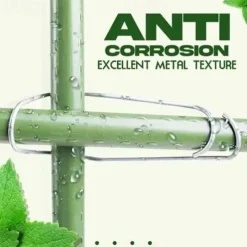 30pcs Plant Connecting Buckles, Plant Grafting Stakes Connector Clip, Garden Stake Climbing Pipe Support Connectors 11/16/20mm