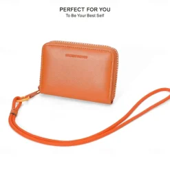 1PCS portable PU fashionable and high-end women's wallet multifunctional with hanging rope and large capacity women's card bag