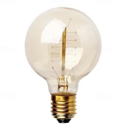 4pcs Retro Edison Light Bulb E27 220V 40W G80 Filament Vintage Ampoule Incandescent Bulb Edison Lamp