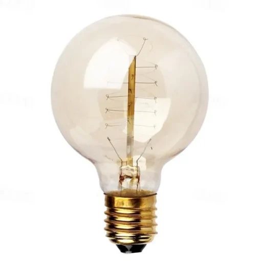 4pcs Retro Edison Light Bulb E27 220V 40W G80 Filament Vintage Ampoule Incandescent Bulb Edison Lamp
