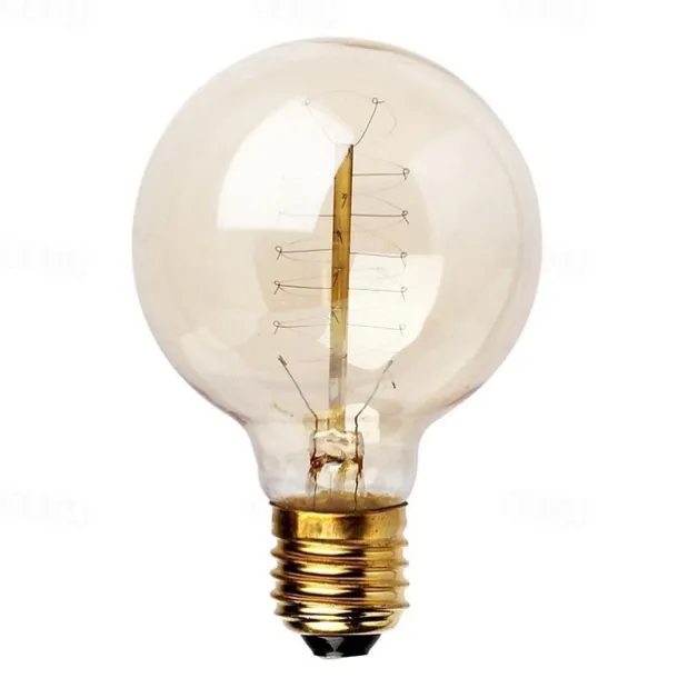 4pcs Retro Edison Light Bulb E27 220V 40W G80 Filament Vintage Ampoule Incandescent Bulb Edison Lamp