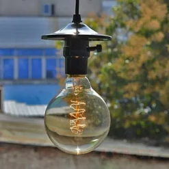 4pcs Retro Edison Light Bulb E27 220V 40W G80 Filament Vintage Ampoule Incandescent Bulb Edison Lamp