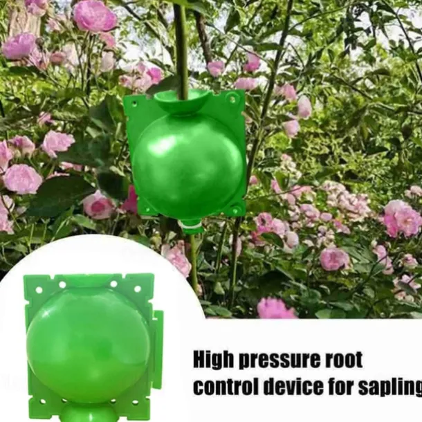 5pcs Reusable Plant Rooting Device Plant Rooting Grow Box High Pressure Propagation Ball Grafting Device Botany Root Controller Garden Plant Rooter Box For Rose Tree Fruit Bush Magnolia