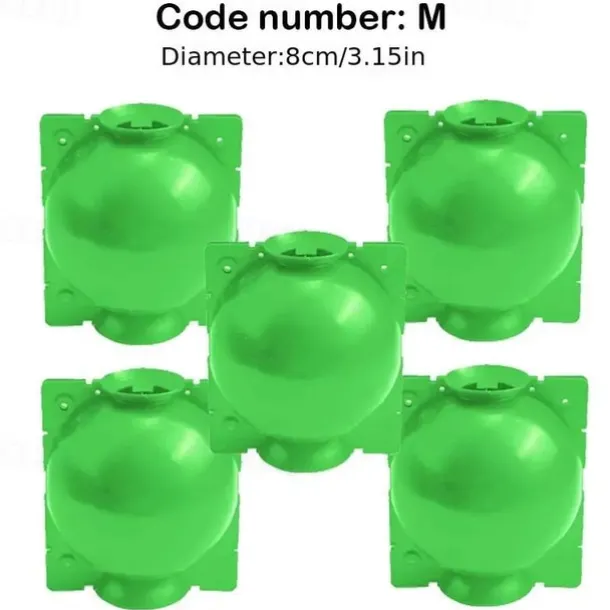 5pcs Reusable Plant Rooting Device Plant Rooting Grow Box High Pressure Propagation Ball Grafting Device Botany Root Controller Garden Plant Rooter Box For Rose Tree Fruit Bush Magnolia