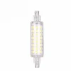 1/2pcs R7S LED Double Ended Aluminum Parts with Cover Halogen Light Household Lighting Bulbs R7S LED 118mm Tube Bulb 78mm Floodlight 220V High Power Working Light Garage Landscape Lighting