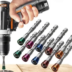 5/10Pcs S2 Alloy PH2 Phillips Single Head Magnetic Screwdriver Bits Anti-Slip 1/4 Inch Hex Shank Drywall Electric Screwdriver Tools