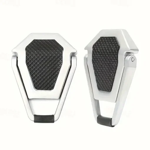 2pcs Shield Laptop Stand Desktop Increase Cooling Stand Invisible Folding Portable Aluminum Alloy Small Bracket