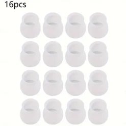 16PCS Simple Non-Slip Noise Reduction Chair and Table Leg Pads: Silicone Pads for Chair, Stool, and Sofa Legs, Protect Floors and Reduce Noise
