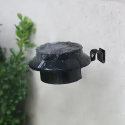 2/4pcs Solar Fence Light, Solar Gutter Light Outdoor 3LED Waterproof Deck Sink Wall Light, Garden Landscape Lighting Wall Light, Villa Decoration Light Porch Terrace Driveway Deck Stairs Lighting