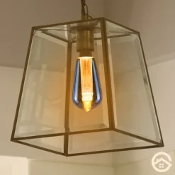 3PCS ST64 Vintage Edison LED Light guide Light Bulbs 3W 220V 110V E26/E27 Base Warm White 2200K Replacement Bulbs for Wall Sconces Lights Pendant Light Amber Warm & Squirrel Cage