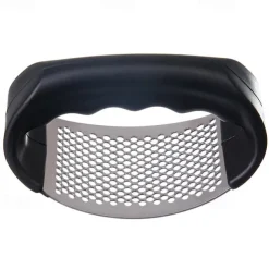 2PCS Stainless Steel Circular Garlic Press Kitchen Manual Garlic Masher Household Small Garlic Masher Garlic Ginger Sauce Garlic Masher