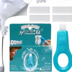 5Pcs Teeth Whitening Kits Nano Tube Teeth Cleaning Whitener Tooth Stains Remove Stain Strips Oral Deep Clean