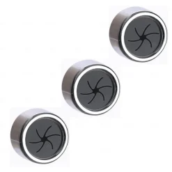 2pcs Towel Holder, Self Adhesive Wall Dish Towel Hook, Round Wall Mount Towel Holder For Bathroom, Kitchen And Home, Wall, Cabinet, Garage, No Drilling Required