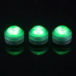 12pcs Underwater Submersible LED Pool Light Waterproof with Remote Control for Bath Tub Vase Aquarium Party Wedding Decor Battery Operated