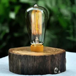 6pcs 60W Edison Vintage Incandescent Light Bulb Dimmable E26 E27 ST64 Candelabra Filament Amber Warm White for Lighting Fixture 220-240V