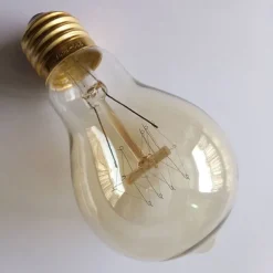 4pcs 40W E26/E27 A60 (A19) Vintage Edison Light Bulb, Dimmable, Warm White 2300K, Retro Decorative 220-240V