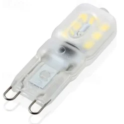 5pcs 2W LED Bi-pin Lights Bulbs 400lm G9 14LED Beads SMD 2835 Bulb Replacement Warm Cold White 360 Degree Beam Angle 220V