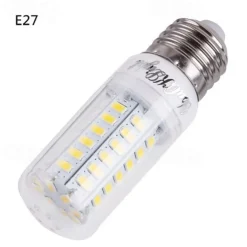 6pcs 3W LED Corn Light Bulb 400lm E14 E26 E27 56LEDs SMD 5730 Decorative Warm White Cold White 120W Incandescent Edison Equivalent
