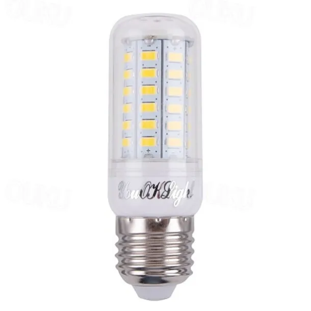 6pcs 3W LED Corn Light Bulb 400lm E14 E26 E27 56LEDs SMD 5730 Decorative Warm White Cold White 120W Incandescent Edison Equivalent