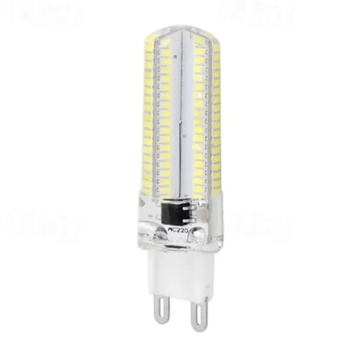 5pcs 7.5W LED Corn Light Bulb 1000lm G9 Bi Pin 104LEDs SMD 3014 Warm White Cold White for Ceiling Light (100W Halogen Equivalent) 220-240V