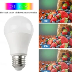 6pcs 9W LED Globe Bulbs 900 lm E27 A60(A19) 8 LED Beads SMD 2835 Warm White Cold White 220-240 V