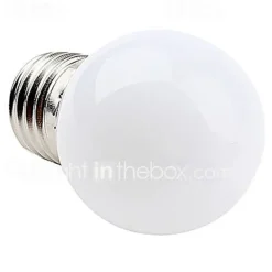 4pcs 1W LED Globe Bulbs E26/E27 G45, 90-120LM, 12 SMD 2835 Beads Warm White/Natural White/White 220-240V