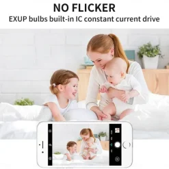 6pcs 6W LED Light Globe Bulbs Ceiling Fan Light Bulbs 550lm E14 G45 20LED SMD 2835 60W Halogen Equivalent Warm Cold White 220-240V